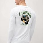 Championship Ring, Long Sleeve Μπλούζα σε Λευκό Χρώμα