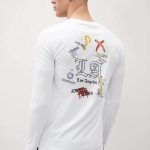 Authentic Los Angeles, Long Sleeve Μπλούζα σε Λευκό Χρώμα