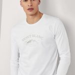 Mont Blanc Climbing Club, Long Sleeve Μπλούζα σε Λευκό Χρώμα