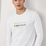Monte Carlo, Long Sleeve Μπλούζα σε Λευκό Χρώμα