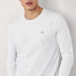 Maple Leaf, Long Sleeve Μπλούζα σε Λευκό Χρώμα