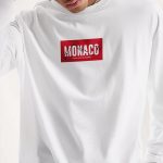 Monaco Circuit, Long Sleeve Μπλούζα σε Λευκό Χρώμα