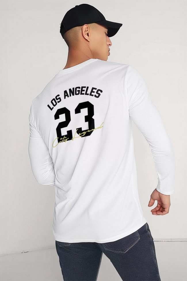 La City Legend, Long Sleeve Μπλούζα σε Λευκό Χρώμα