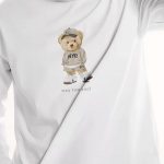 Way Too Cool Teddy, Long Sleeve Μπλούζα σε Λευκό Χρώμα