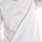Mountains, Long Sleeve Μπλούζα σε Λευκό Χρώμα