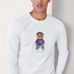 Street King Teddy, Long Sleeve Μπλούζα σε Λευκό Χρώμα