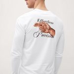 Hitman, Long Sleeve Μπλούζα σε Λευκό Χρώμα