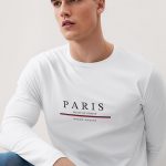 Paris Dream Makers, Long Sleeve Μπλούζα σε Λευκό Χρώμα
