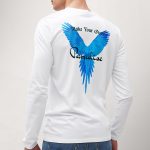 Your Own Paradise, Long Sleeve Μπλούζα σε Λευκό Χρώμα