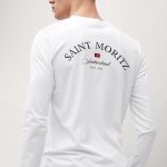 Saint Moritz, Long Sleeve Μπλούζα σε Λευκό Χρώμα