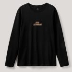 Los Angeles Gold, Long Sleeve Μπλούζα σε Μαύρο Χρώμα