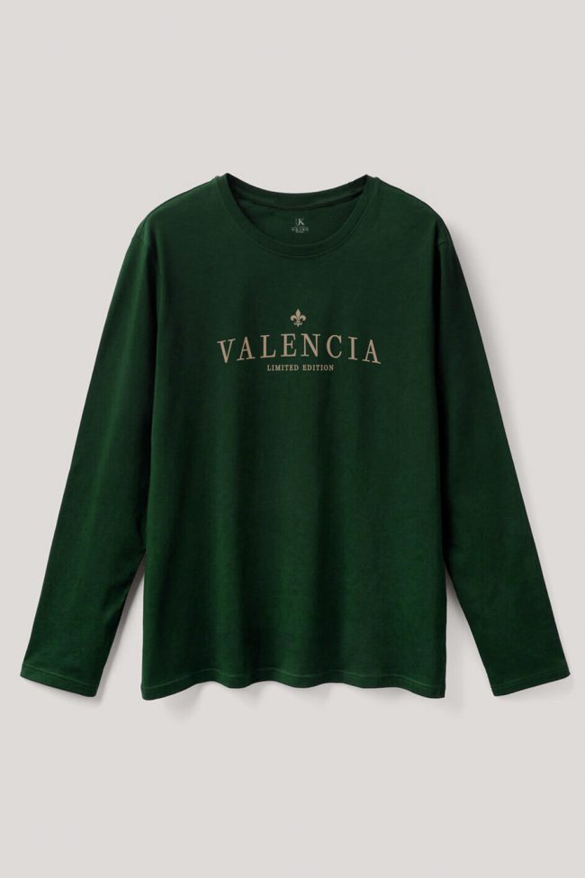 Valencia Limited, Long Sleeve Μπλούζα σε Πράσινο Χρώμα