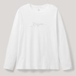 Dope, Long Sleeve Μπλούζα σε Λευκό Χρώμα
