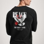 The World Is Yours, Long Sleeve Μπλούζα σε Μαύρο Χρώμα