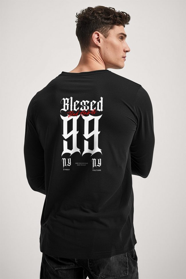 Bad Habits, Long Sleeve Μπλούζα σε Μαύρο Χρώμα