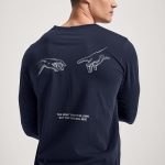 Rise And Shine, Long Sleeve Μπλούζα σε Μπλε Χρώμα