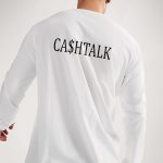 Cashtalk, Long Sleeve Μπλούζα σε Λευκό Χρώμα