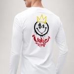 Money Rules, Long Sleeve Μπλούζα σε Λευκό Χρώμα