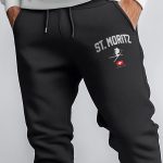 St. Moritz Swiss Alps, Παντελόνι Φόρμας σε Iron Grey Χρώμα