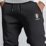 Italia Bold, Παντελόνι Φόρμας σε Iron Grey Χρώμα