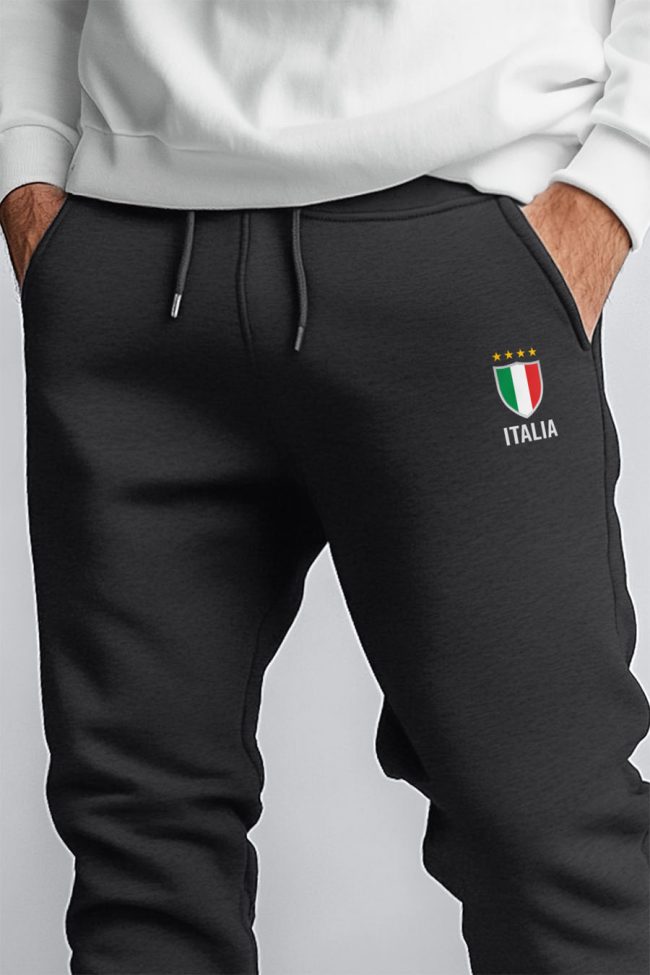 Italia Bold, Παντελόνι Φόρμας σε Iron Grey Χρώμα