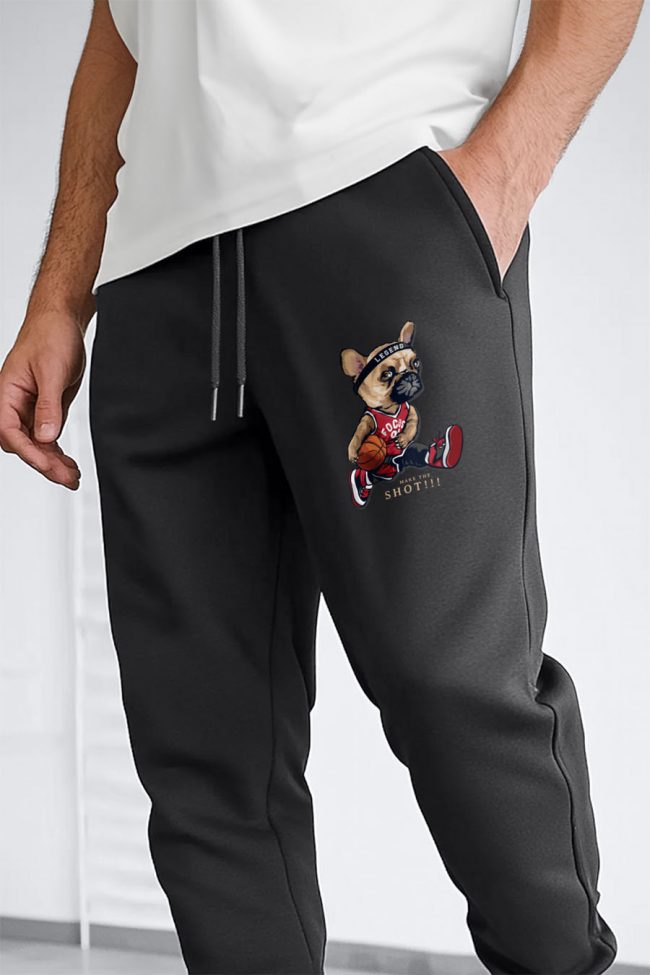 Shot Maker Teddy, Παντελόνι Φόρμας σε Iron Grey Χρώμα