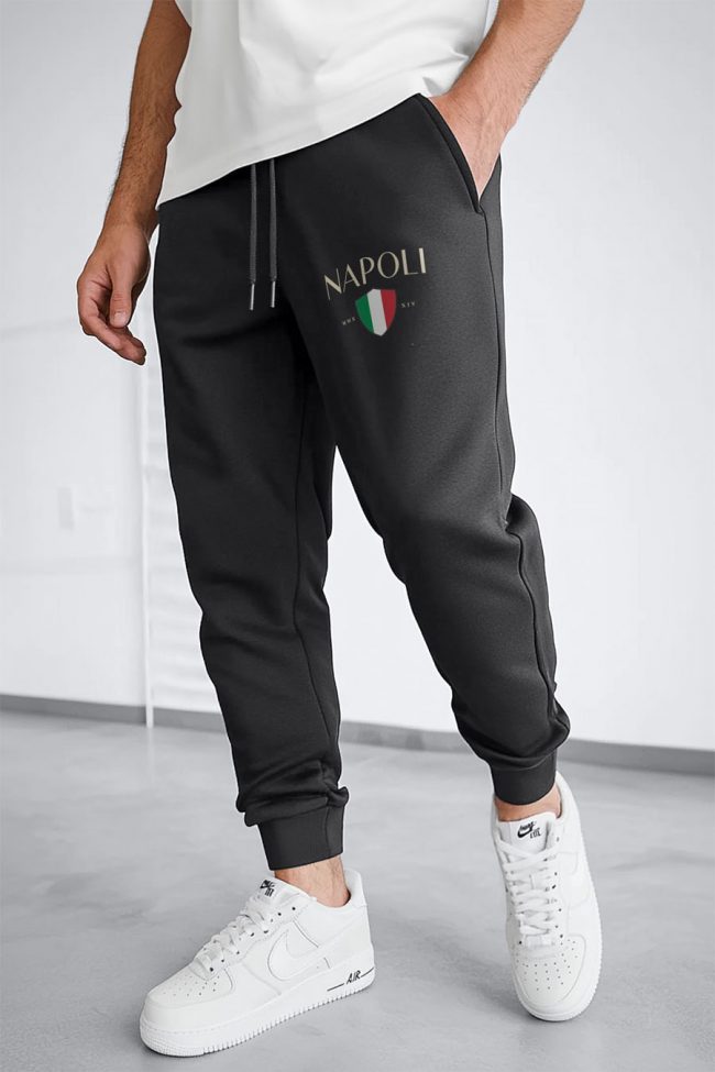 Napoli, Παντελόνι Φόρμας σε Iron Grey Χρώμα