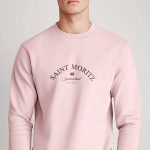 Saint Moritz Switzerland, Φούτερ σε Ροζ Χρώμα