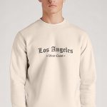 West Coast Los Angeles, Φούτερ σε Εκρού Χρώμα