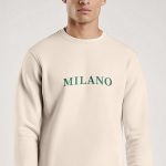 Milano Green, Φούτερ σε Εκρού Χρώμα