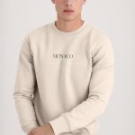 Monaco Mc, Φούτερ σε Εκρού Χρώμα