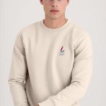 Minimal Saint Tropez Sailing, Φούτερ σε Εκρού Χρώμα