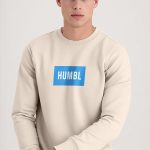 Humble Amsterdam Blue, Φούτερ σε Εκρού Χρώμα