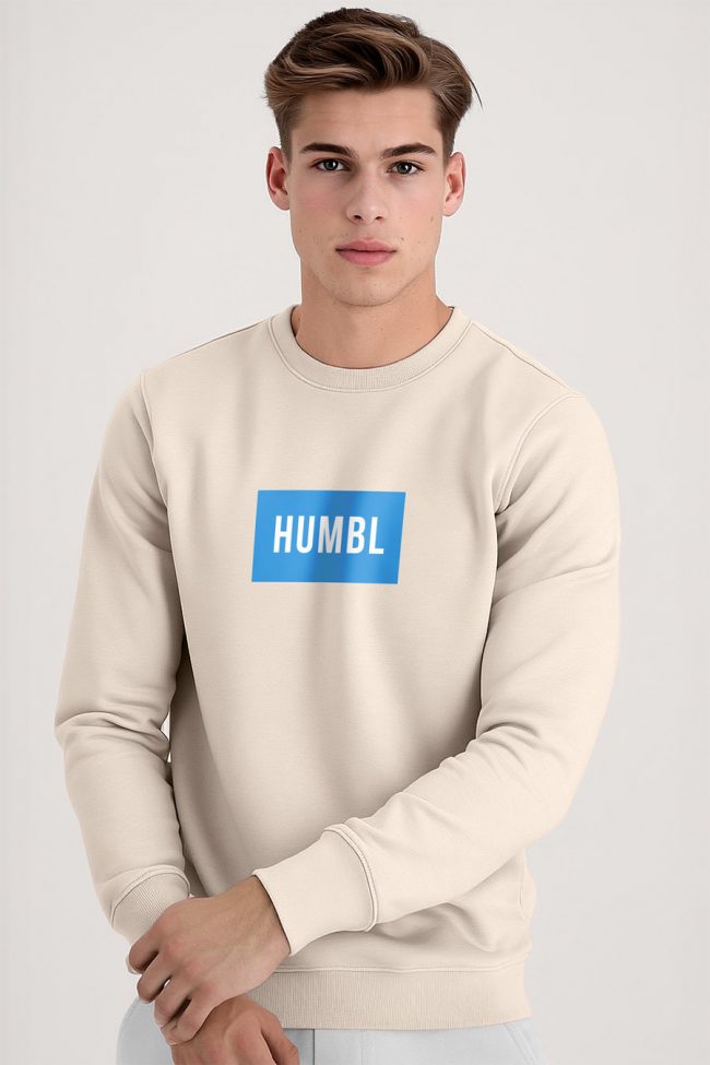 Humble Amsterdam Blue, Φούτερ σε Εκρού Χρώμα
