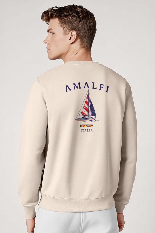 Amalfi, Φούτερ σε Εκρού Χρώμα
