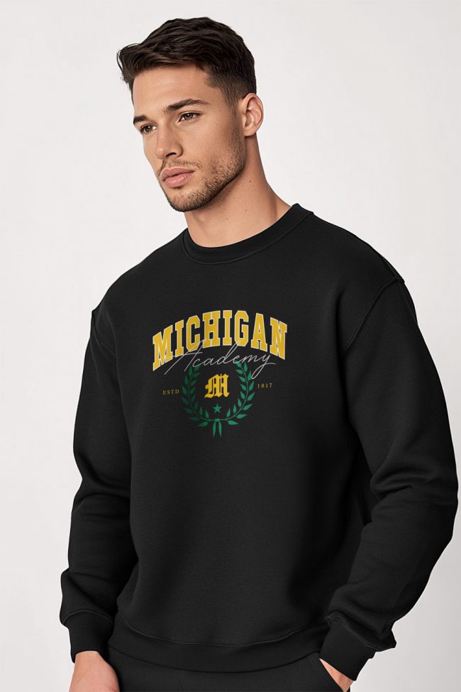 Michigan Academy, Φούτερ σε Μαύρο Χρώμα