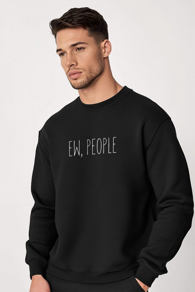 Ew People, Φούτερ σε Μαύρο Χρώμα