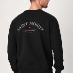 Saint Moritz, Φούτερ σε Μαύρο Χρώμα