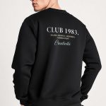 Club 1983, Φούτερ σε Μαύρο Χρώμα