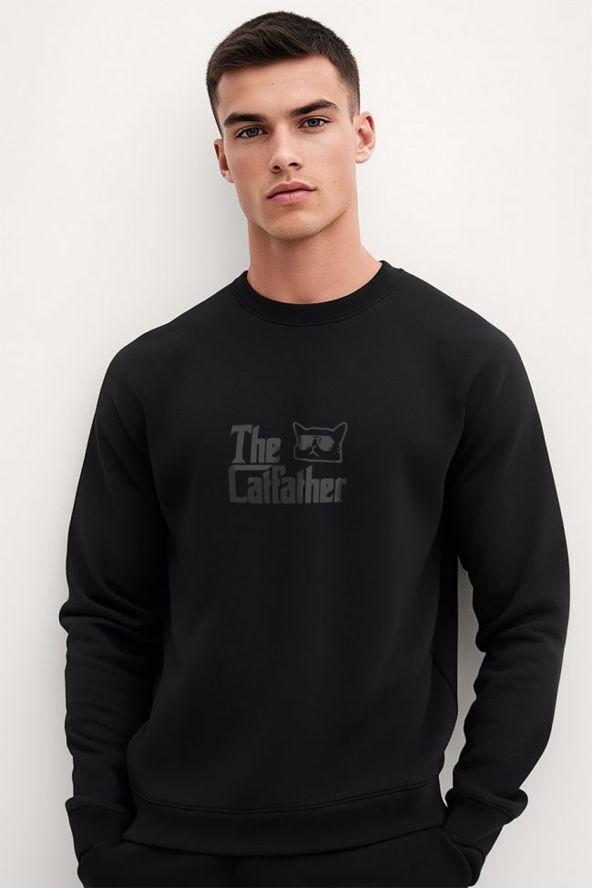 The Catfather, Φούτερ σε Μαύρο Χρώμα