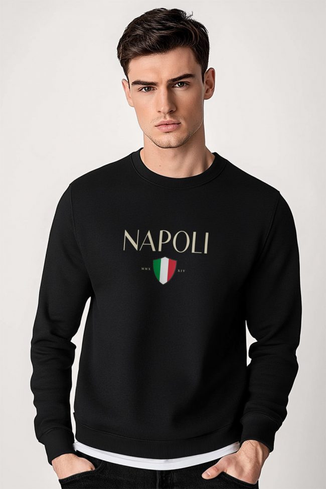 Napoli, Φούτερ σε Μαύρο Χρώμα