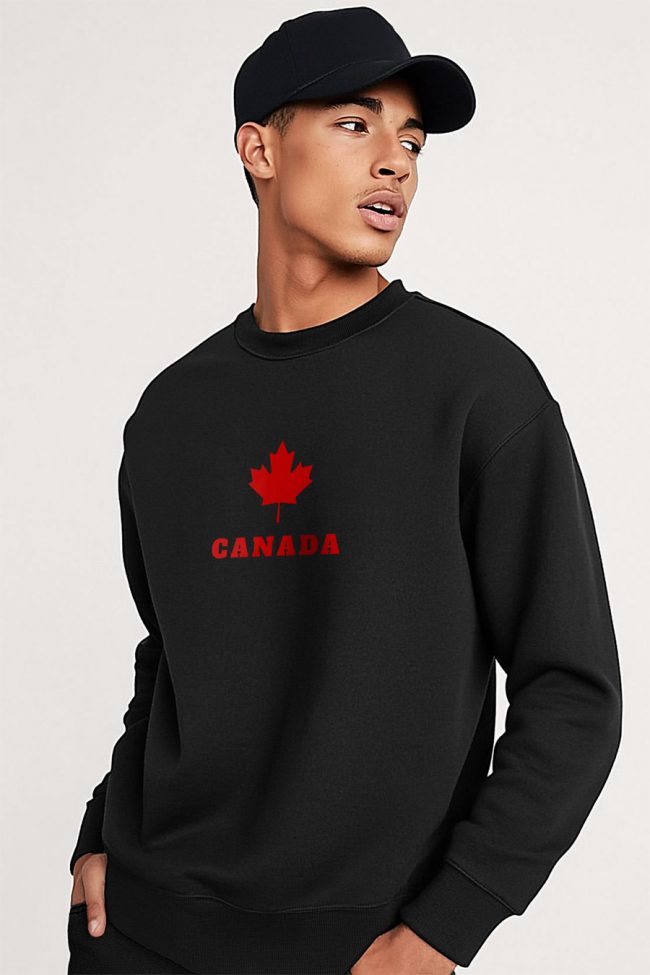 Canada, Φούτερ σε Μαύρο Χρώμα