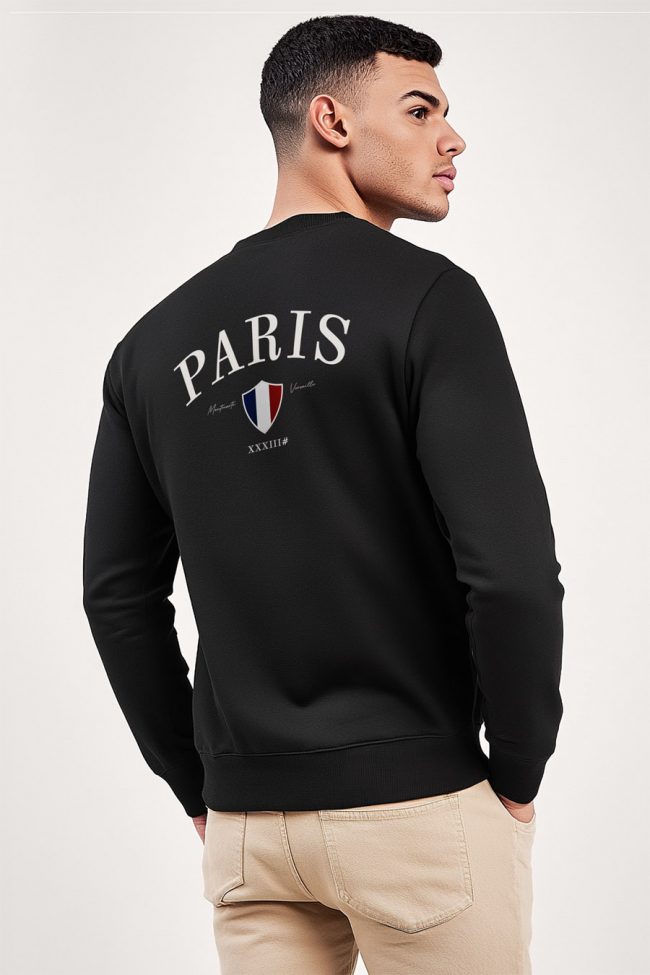 Paris Xxxiii Bold, Φούτερ σε Μαύρο Χρώμα