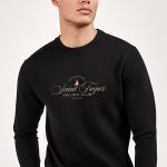 Saint Tropez Sailing Club, Φούτερ σε Μαύρο Χρώμα