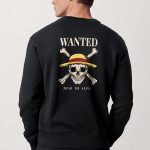 Wanted Dead Or Alive, Φούτερ σε Μαύρο Χρώμα