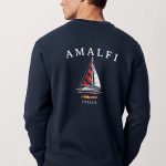 Amalfi, Φούτερ σε Μπλε Χρώμα