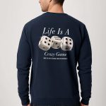 Life Is A Game, Φούτερ σε Μπλε Χρώμα