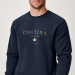 Cortina Ski Club, Φούτερ σε Μπλε Χρώμα