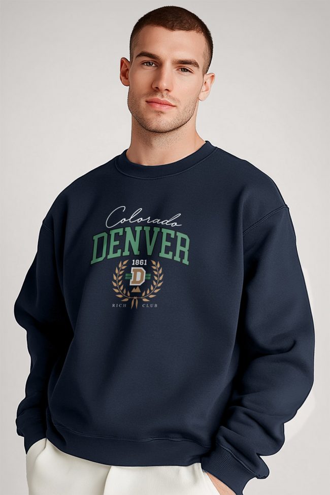 Denver Rich Club, Φούτερ σε Μπλε Χρώμα