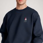Minimal Saint Tropez Sailing, Φούτερ σε Μπλε Χρώμα